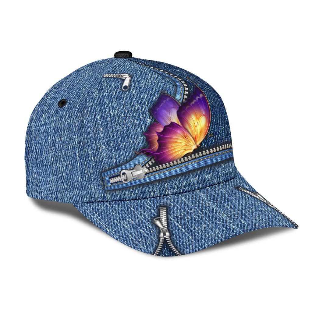 Butterfly Classic Cap, Gift for Butterfly Lovers Trucker Hats Custom Hats Gifts For Men & Women