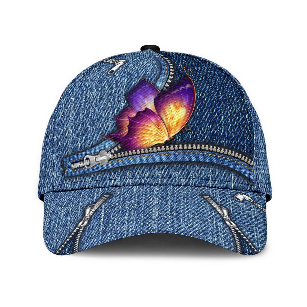 Butterfly Classic Cap, Gift for Butterfly Lovers Trucker Hats Custom Hats Gifts For Men & Women