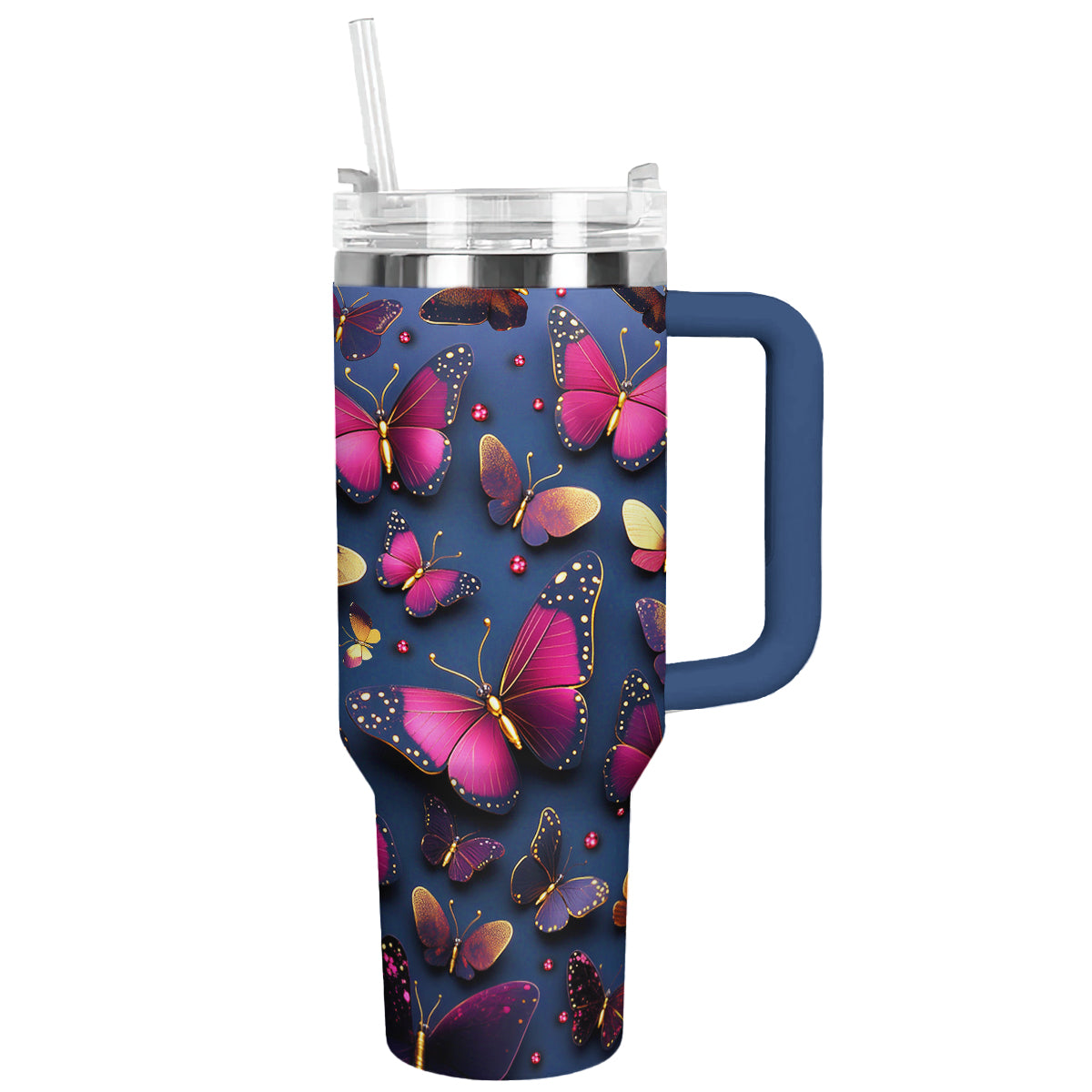 Butterfly Garden Custom Stanley Cup 40 oz 30 oz Tumbler With HandleTVC2301289