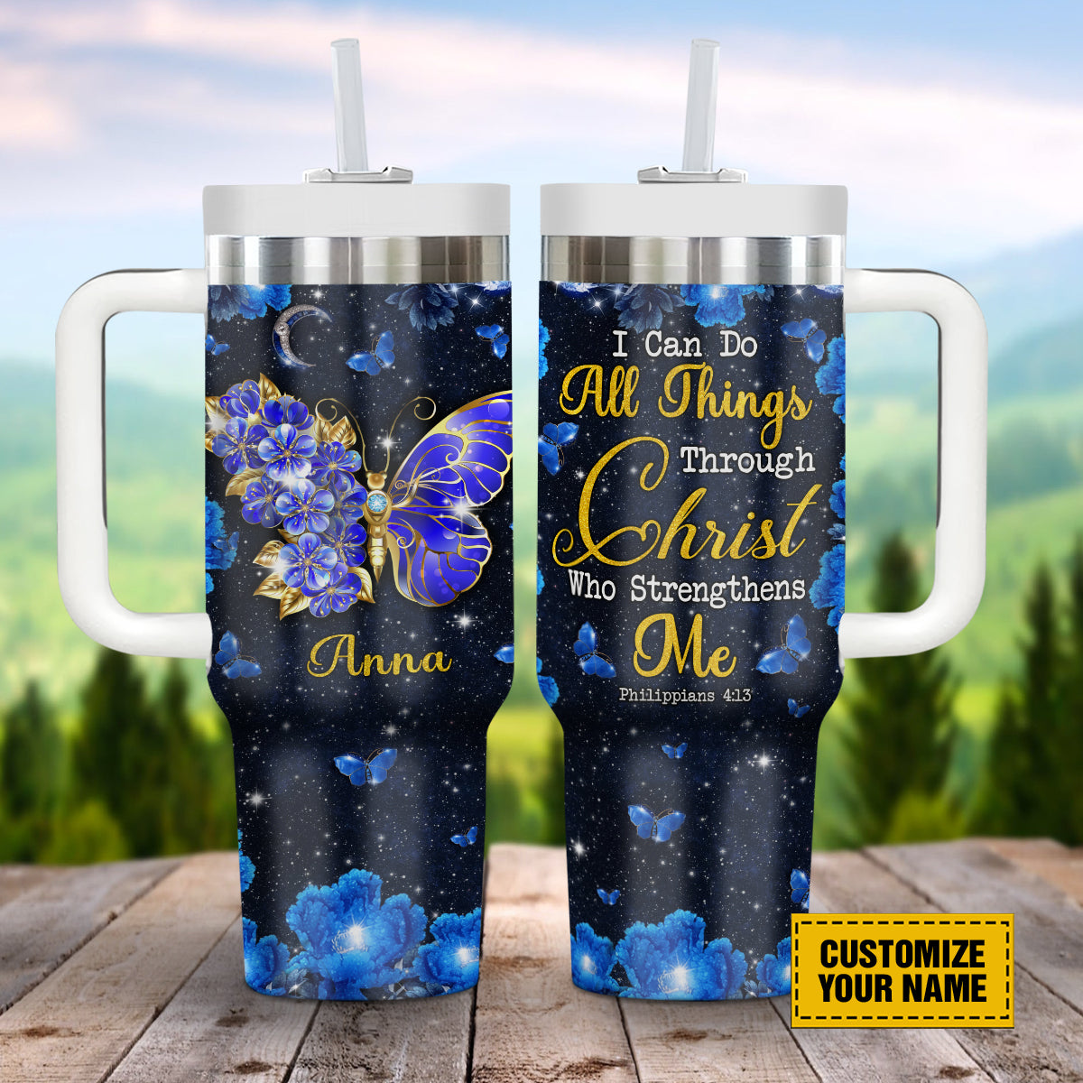 Butterfly Jewelry Faith Custom Stanley Cup 40 oz 30 oz Tumbler With HandleTVC2301693