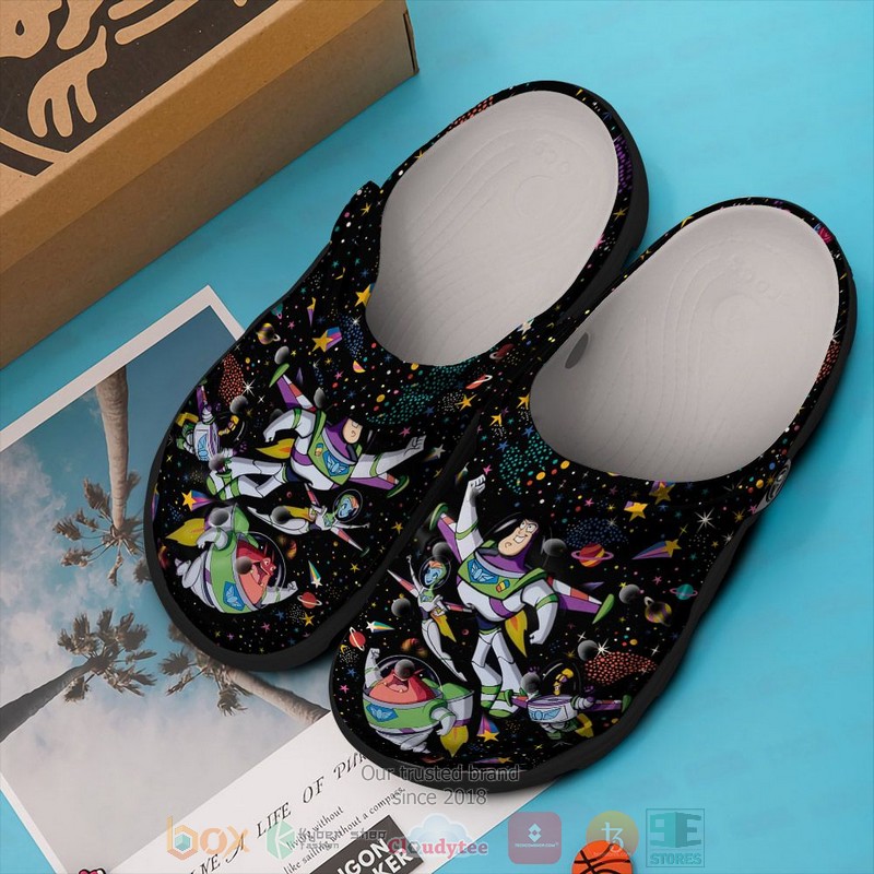 Buzz Lightyear Toy Story Cartoon Crocs Crocband Clogs Shoes Comfortable For Men Women and Kids