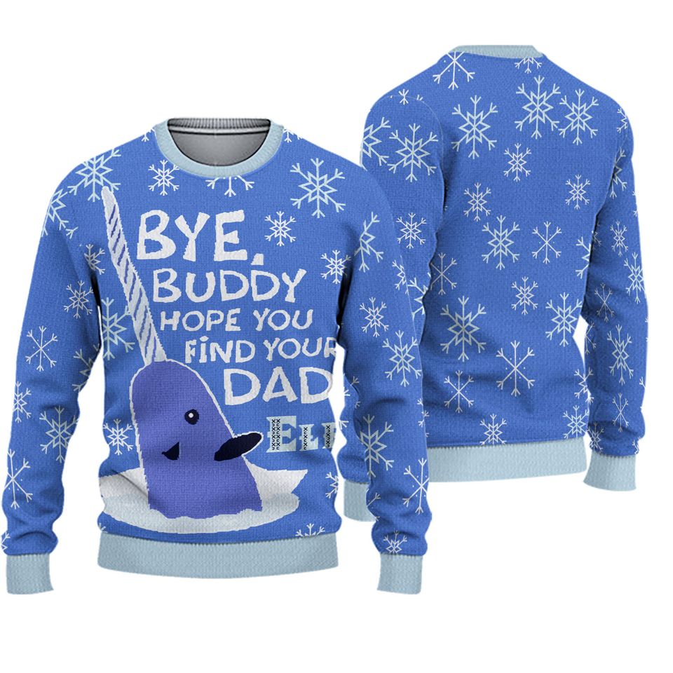 Bye Buddy Christmas Sweater