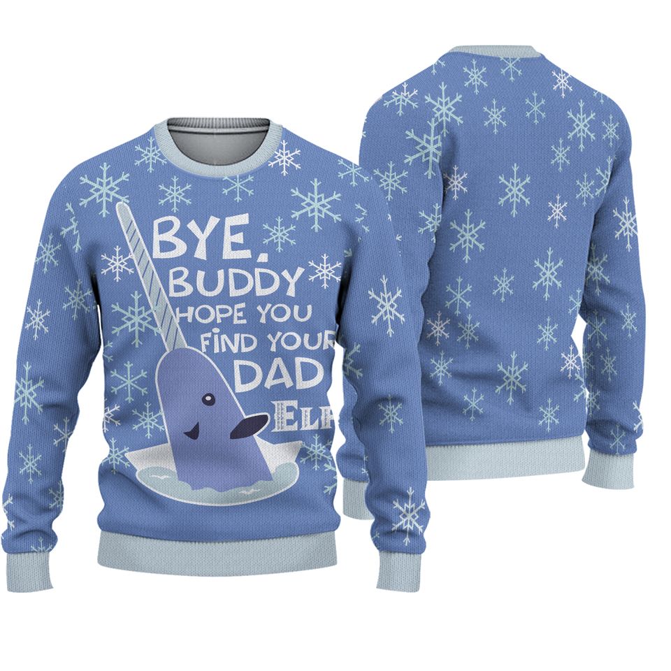 Bye Buddy Christmas Ugly Sweater
