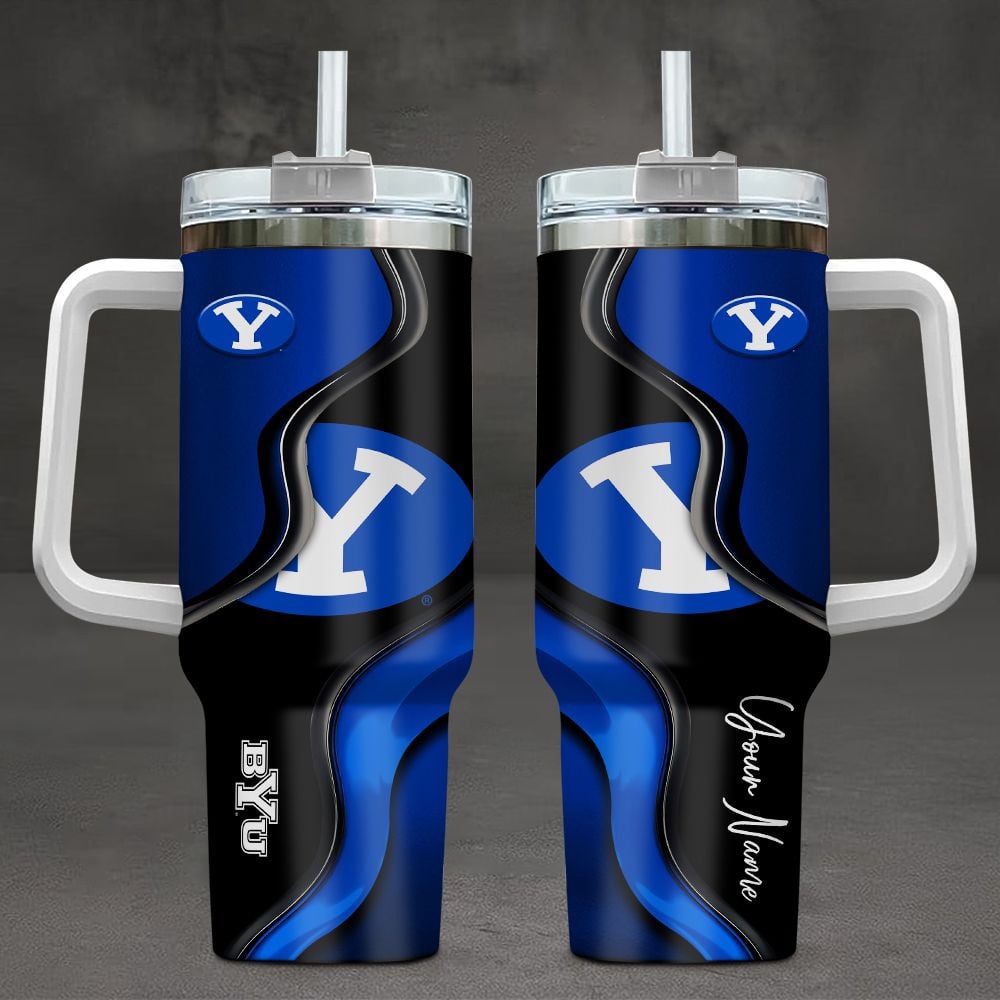 BYU Cougars NCAA Custom Stanley Cup 40 oz 30 oz Tumbler With HandleTVC2301106
