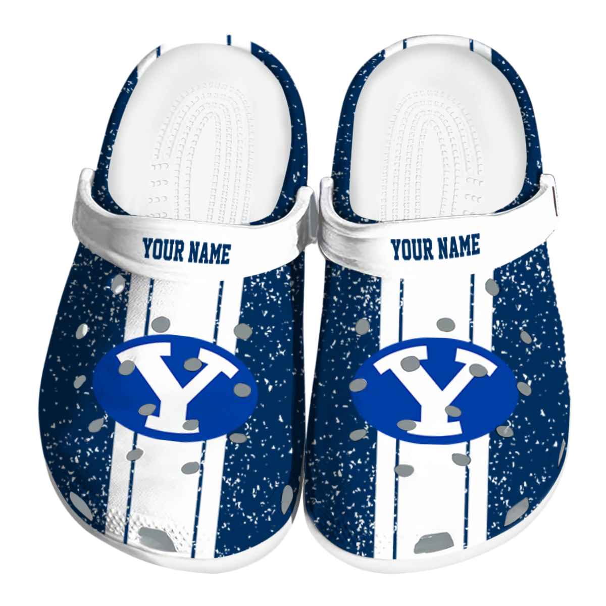 BYU Cougars NCAA Sport Crocs Crocband Clogs Shoes Comfortable For Men Women and Kids