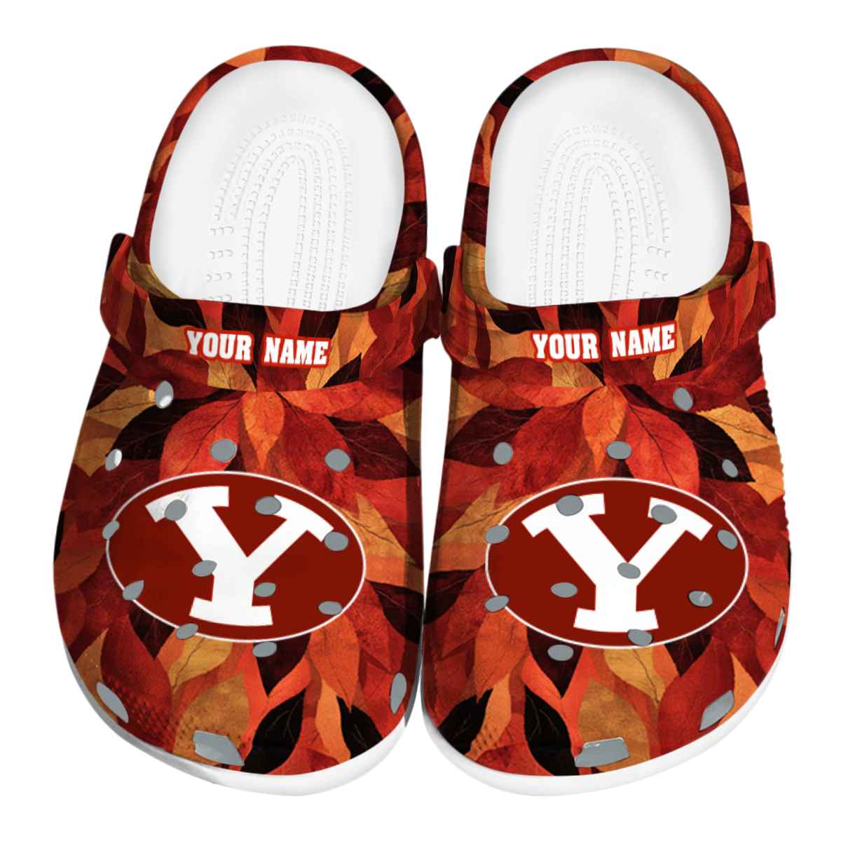 BYU Cougars NCAA Sport Crocs Crocband Clogs Shoes Comfortable For Men Women and Kids