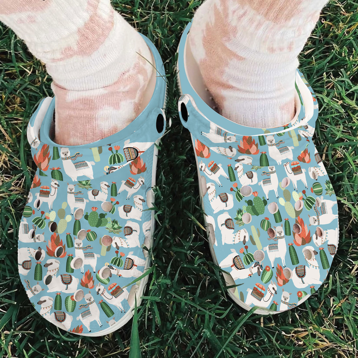 Cactus Garden Crocs Crocband Clogs Shoes Comfortable For Men Women and Kids - Image 2