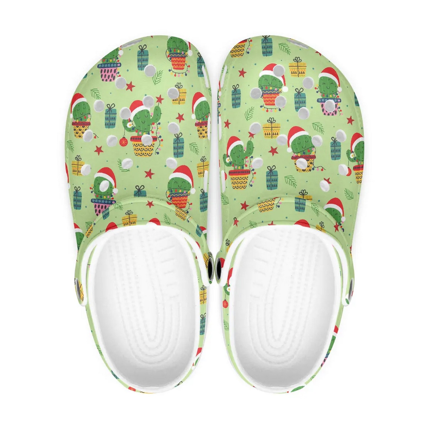 Cactus Garden Crocs Crocband Clogs Shoes Comfortable For Men Women and Kids