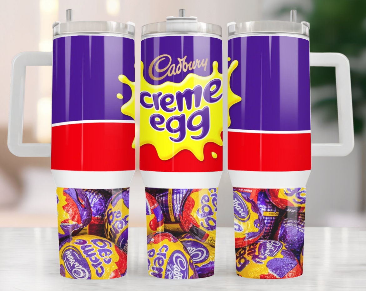 Cadbury Creme Egg Chocolate Custom Stanley Cup 40 oz 30 oz Tumbler With HandleTVC2301972