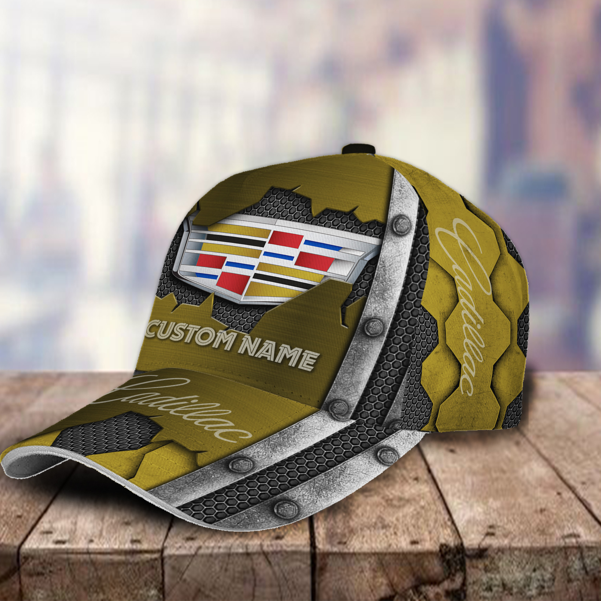 Cadillac 3D Classic Cap Custom Hat Logo Name Trucker Hats Custom Hats Gifts For Men & Women