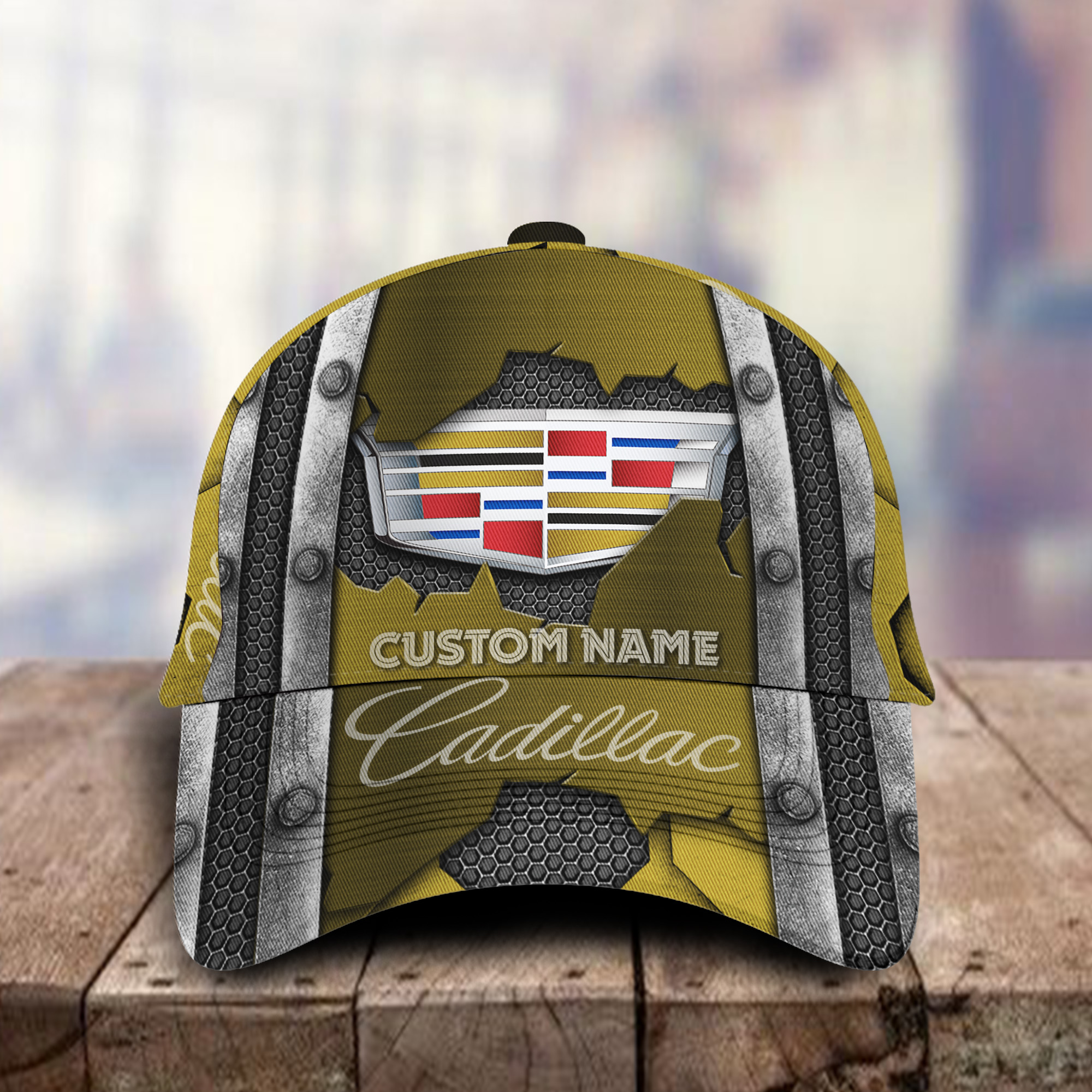 Cadillac 3D Classic Cap Custom Hat Logo Name Trucker Hats Custom Hats Gifts For Men & Women