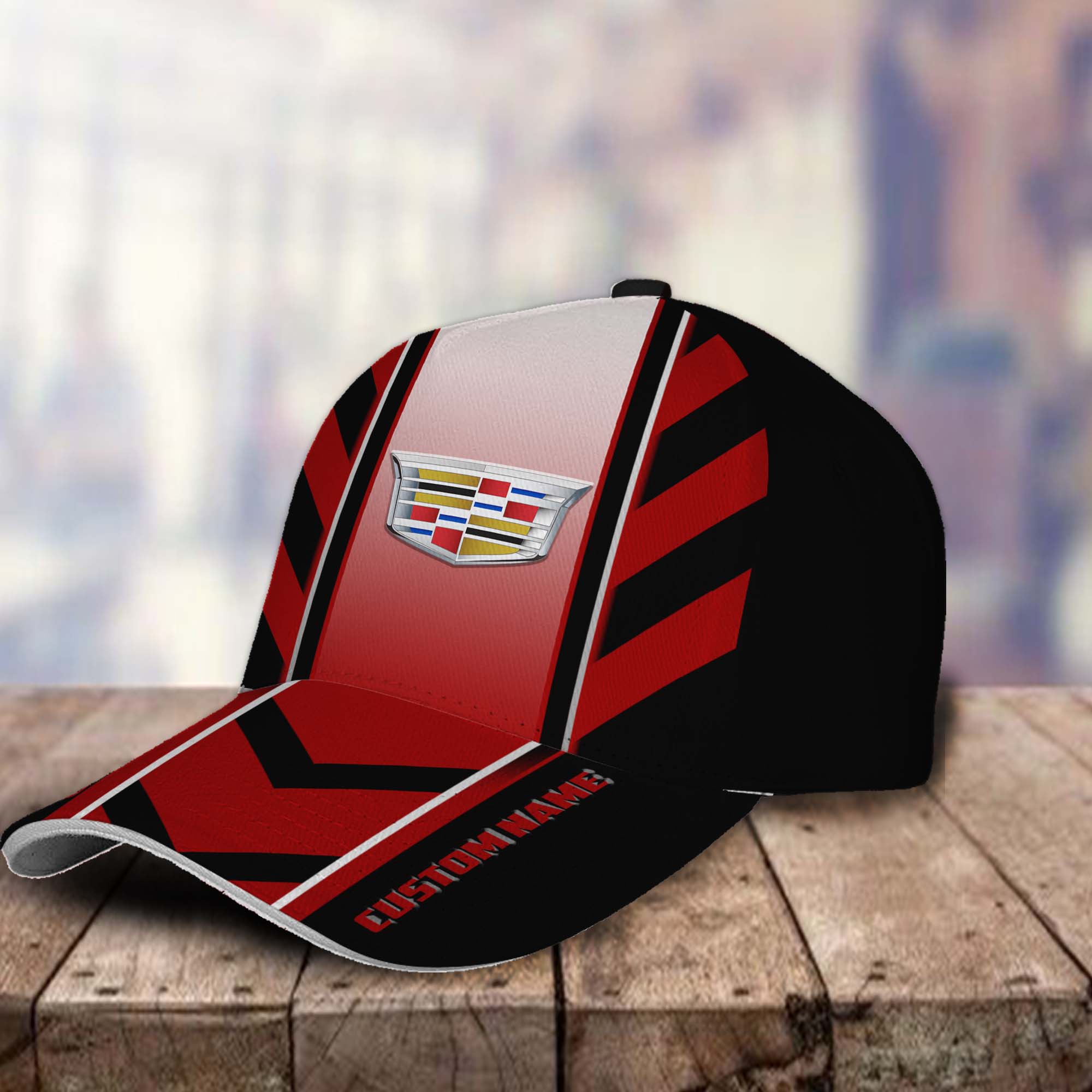 Cadillac 3D Classic Cap Custom Name Trucker Hats Custom Hats Gifts For Men & Women