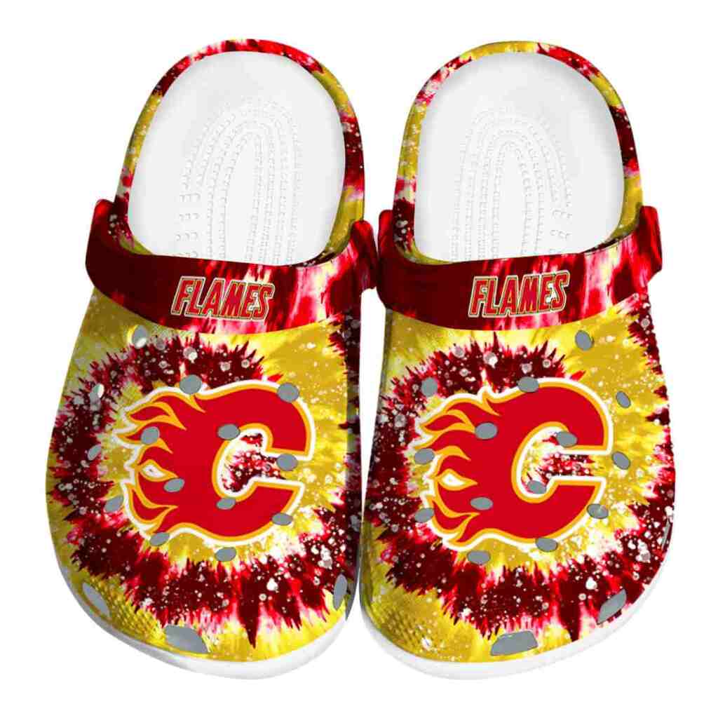 Calgary Flames Radiant Burst Effect ClogTVC1801863