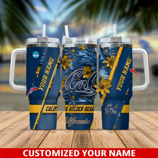 California Golden Bears NCAA Custom Stanley Cup 40 oz 30 oz Tumbler With HandleTVC230102 - Image 3