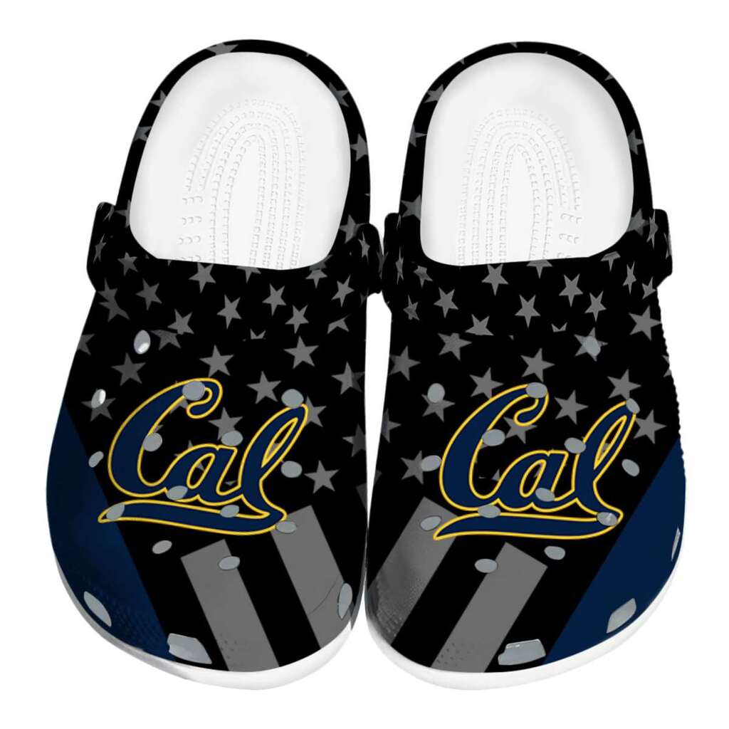 California Golden Bears Stellar Stripes Theme ClogTVC1801778