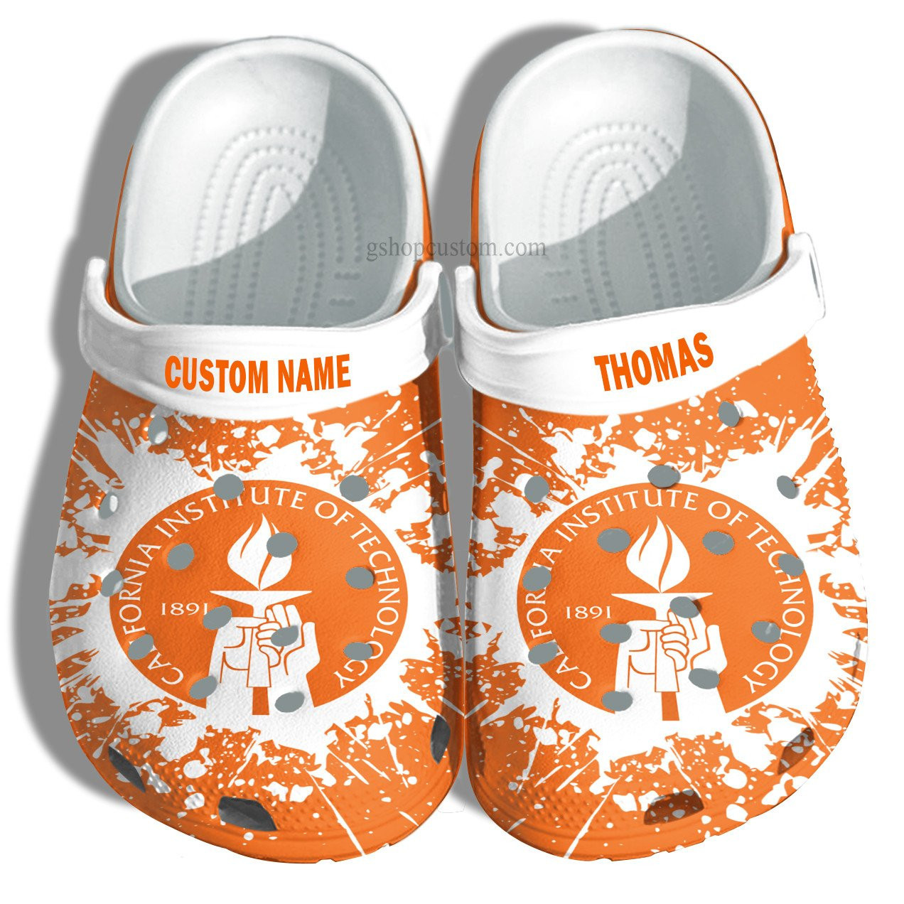 California Technology University Graduation Gifts Croc Shoes Customize- Admission Gift Shoes