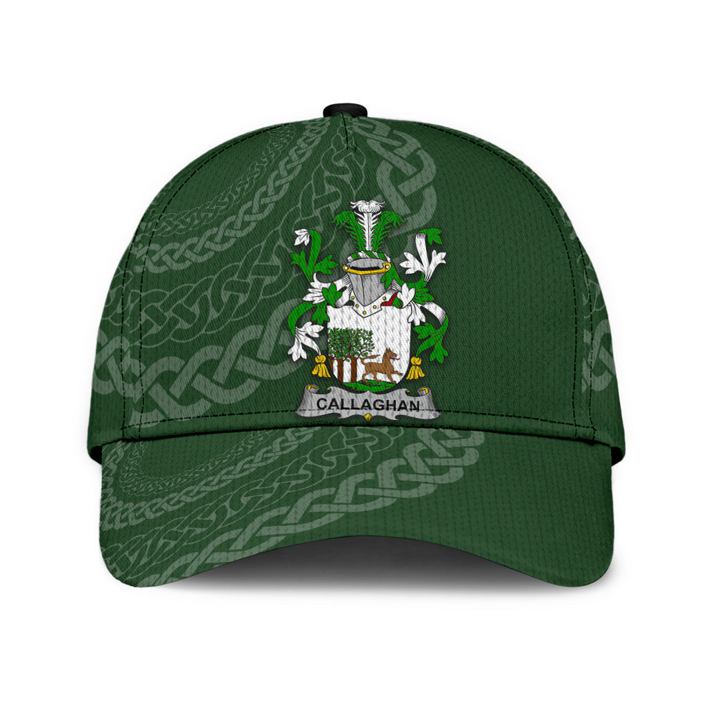 Callaghan Coat Of Arms - Irish Family Crest St Patrick'S Day Hat Classic Cap Trucker Hats Custom Hats Gifts For Men & Women