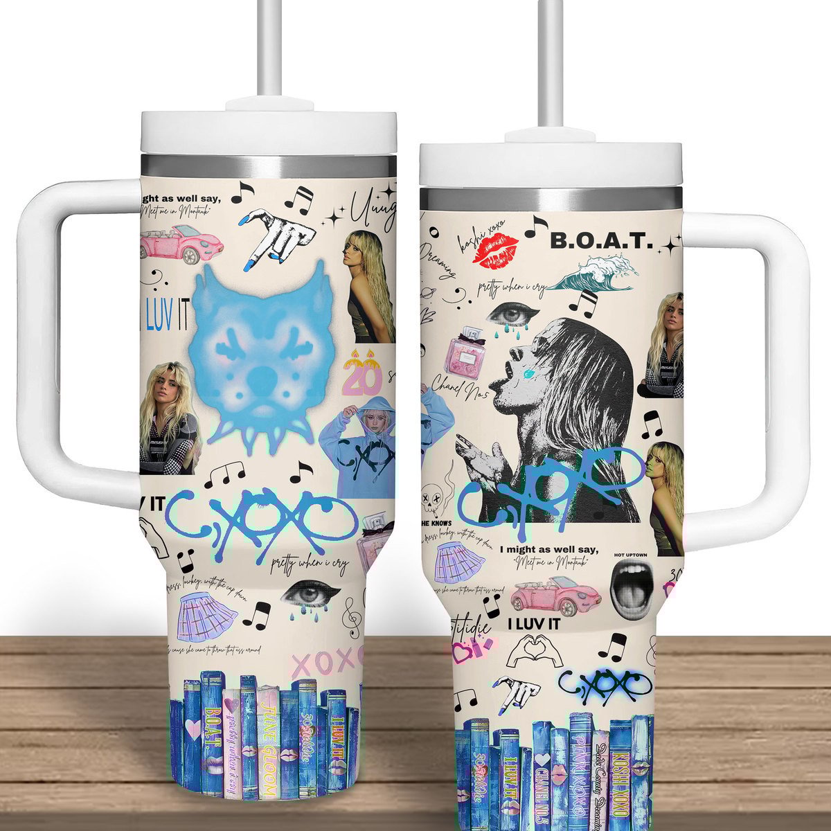 Camila Cabello Music Custom Stanley Cup 40 oz 30 oz Tumbler With HandleTVC2301738