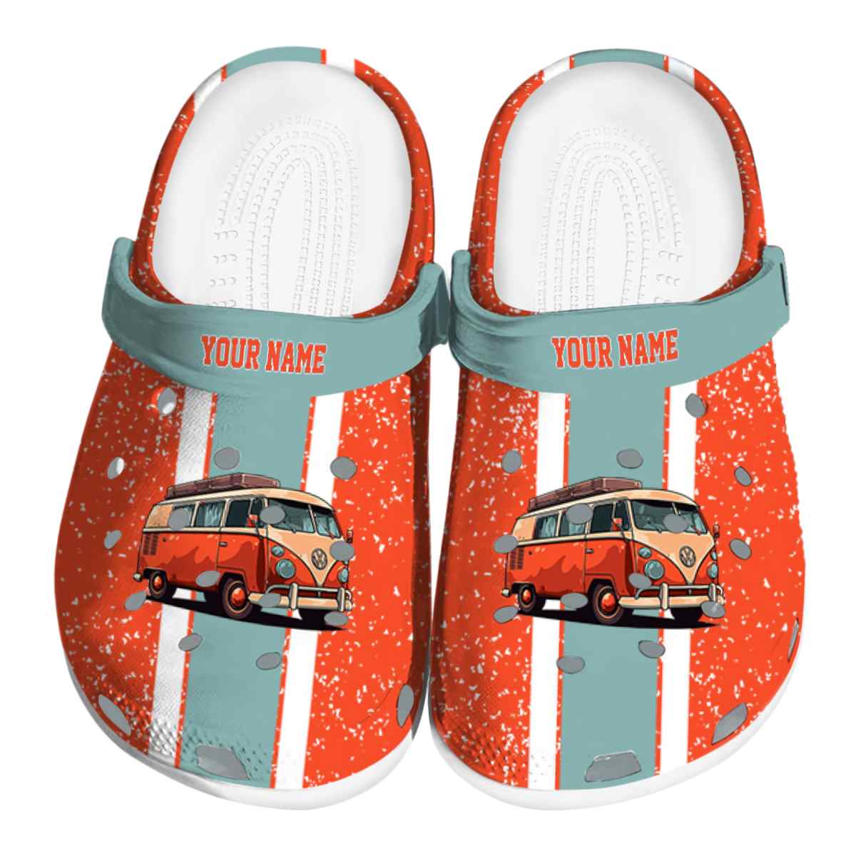 Camping Camper Van Crocs Crocband Clogs Shoes Comfortable For Men Women and Kids