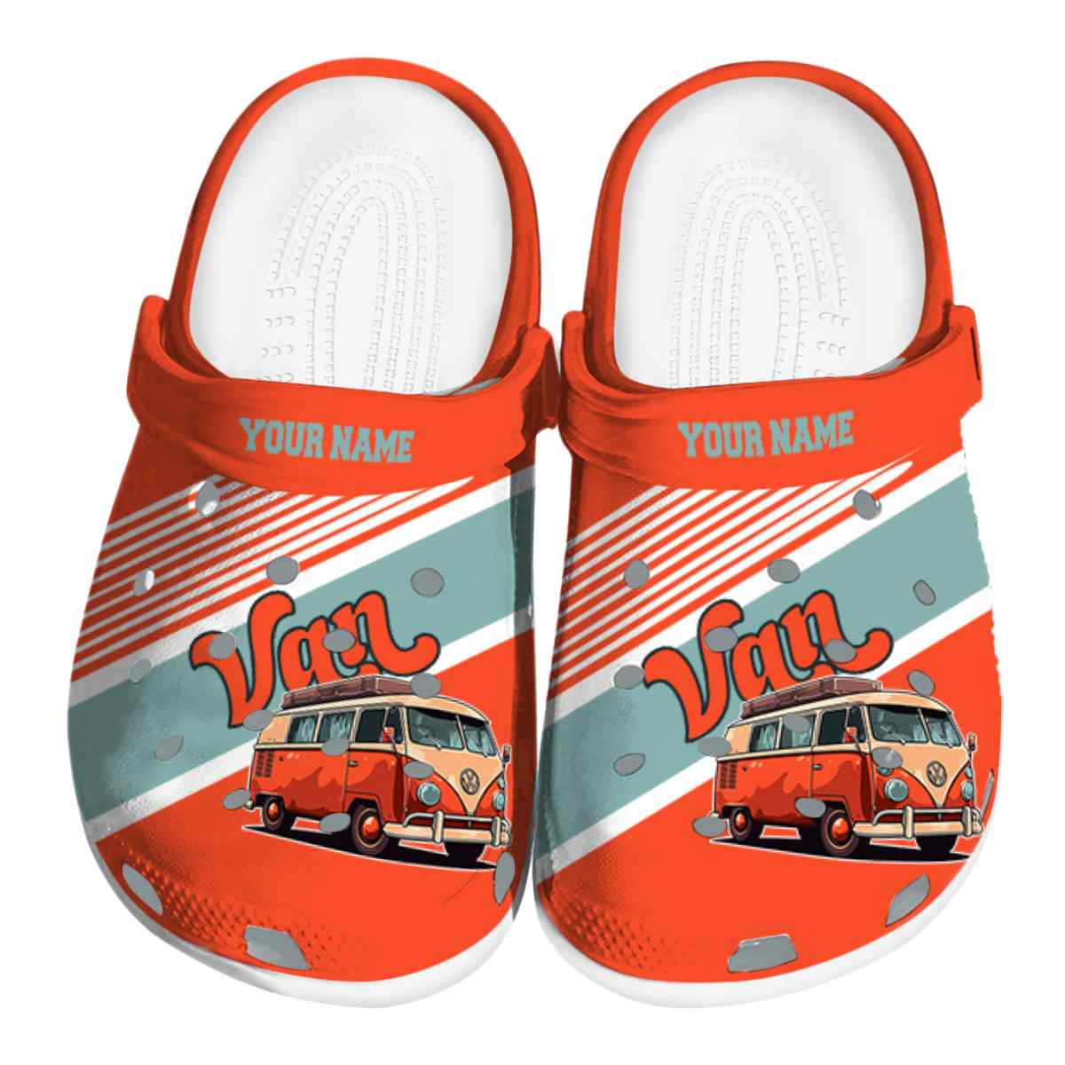 Camping Camper Van Crocs Crocband Clogs Shoes Comfortable For Men Women and Kids
