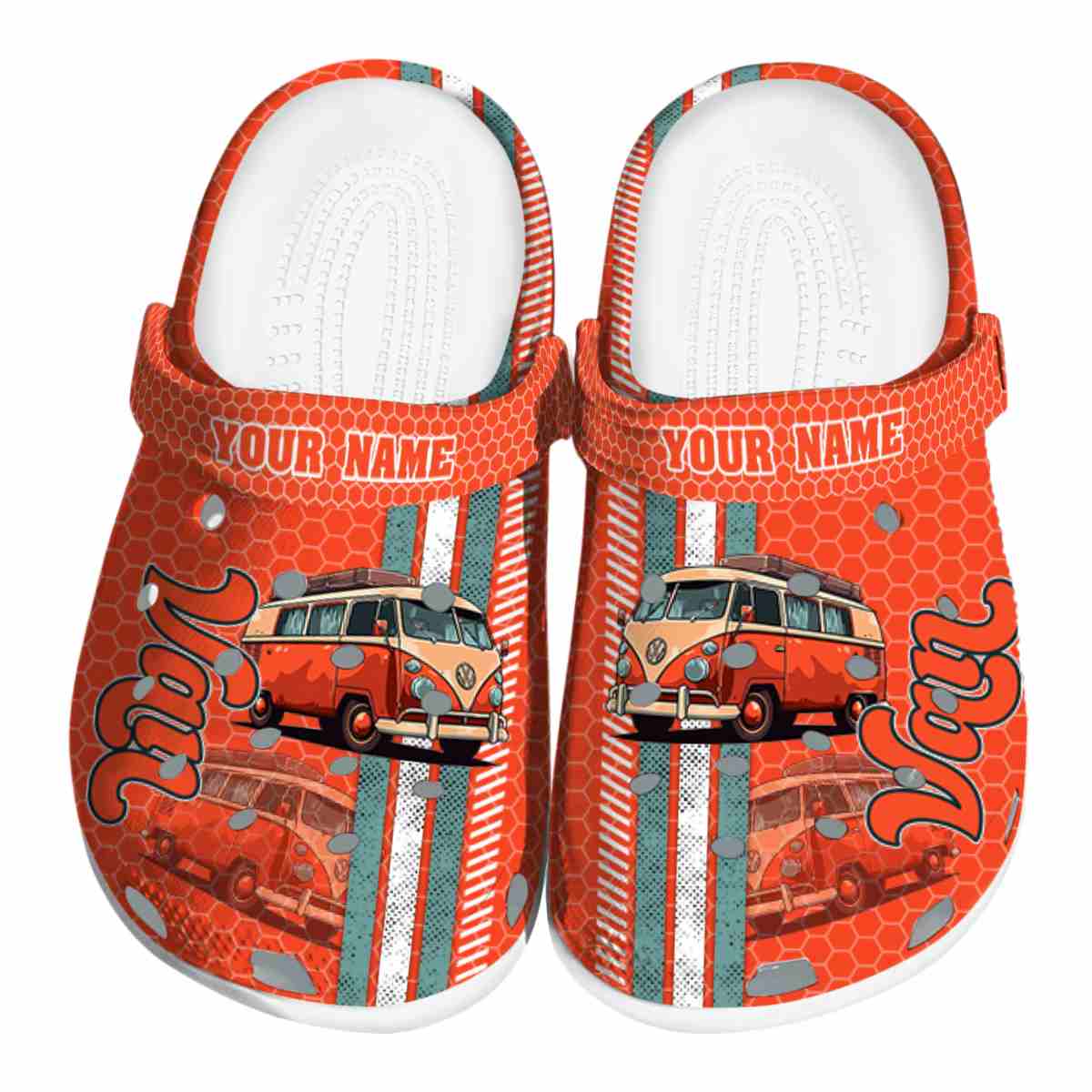 Camping Camper Van Crocs Crocband Clogs Shoes Comfortable For Men Women and Kids