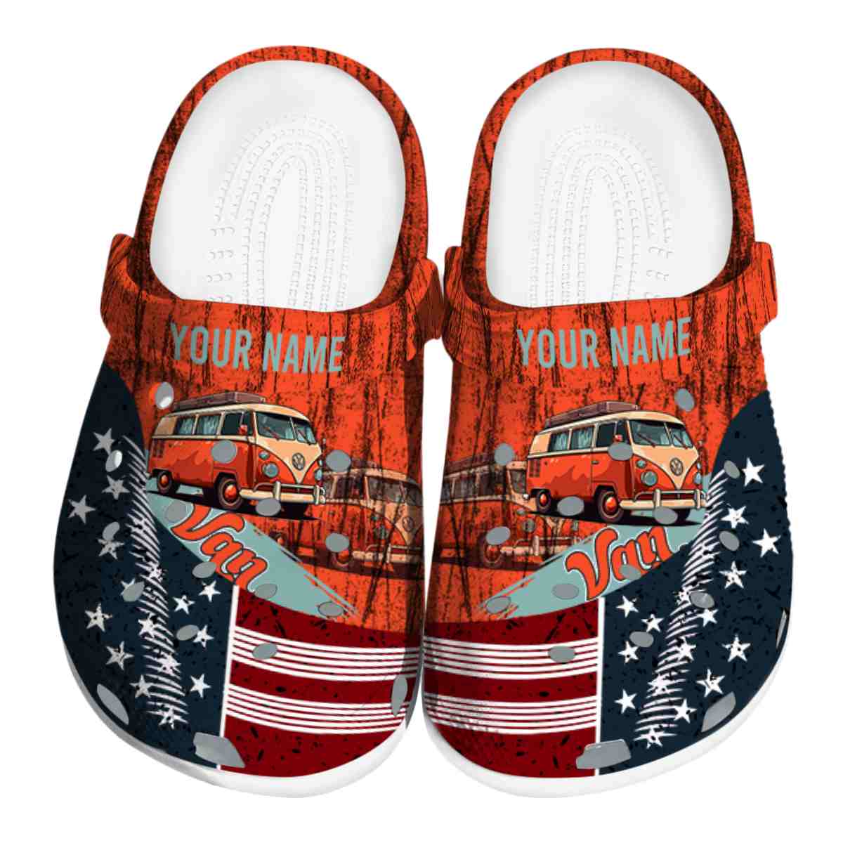 Camping Camper Van Crocs Crocband Clogs Shoes Comfortable For Men Women and Kids