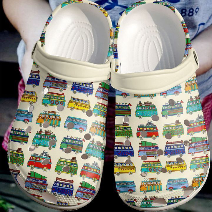 Camping Campervan Classic Clogs Shoes