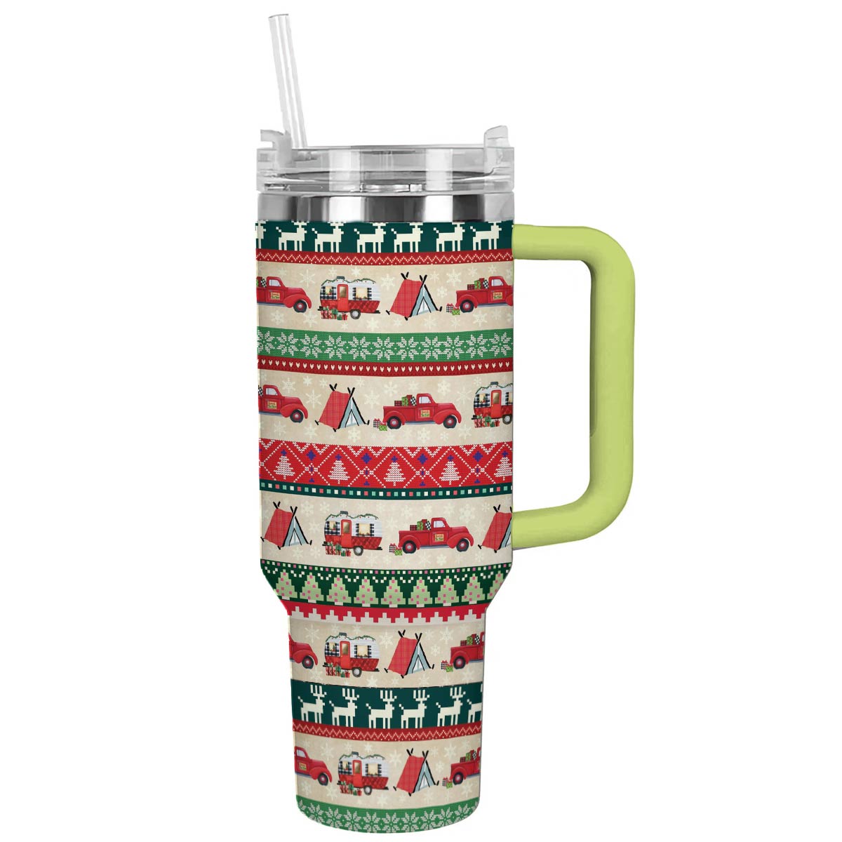Camping Christmas Custom Stanley Cup 40 oz 30 oz Tumbler With HandleTVC2301497