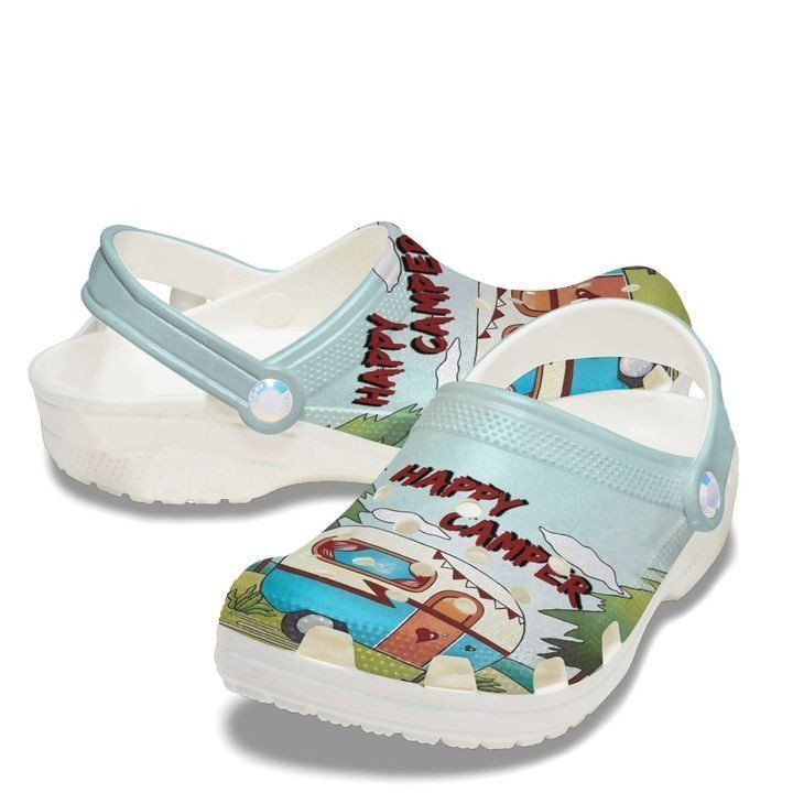 Camping Happy Camper Classic Clogs Shoes