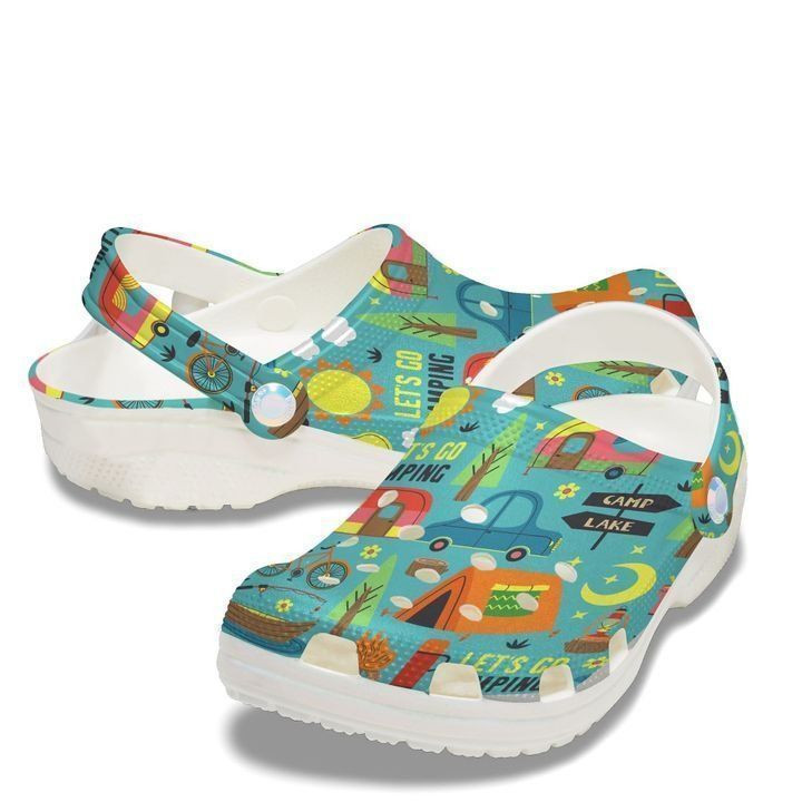 Camping Lets Go clog Shoes