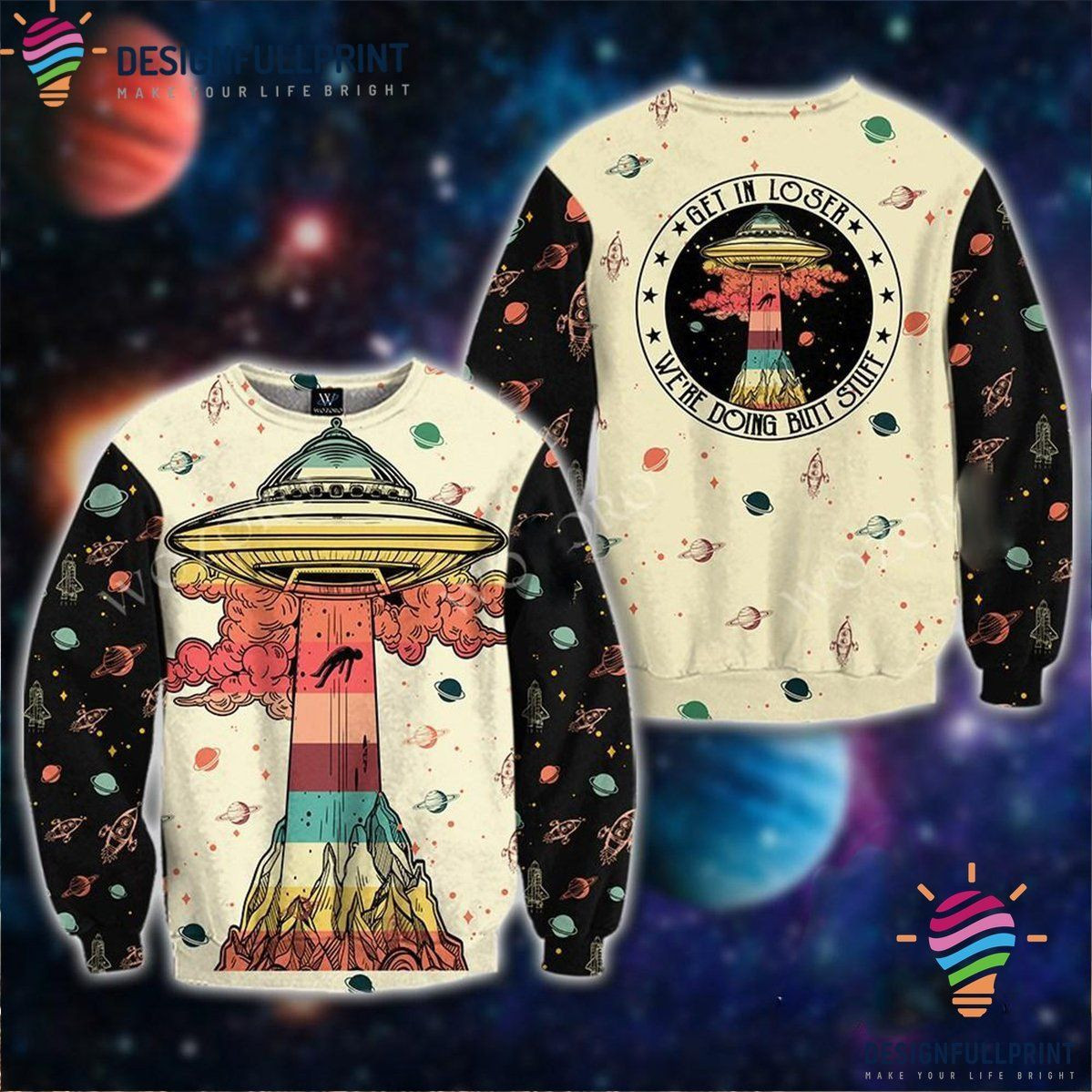 Camping Ugly Christmas Sweater Adult 3D Funny Matching for family