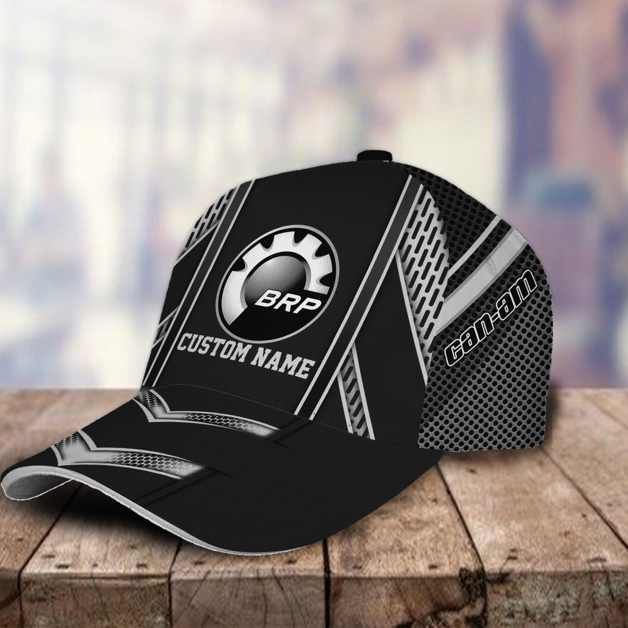 Can Am 3D Classic Cap Hat Personalized Name For Men Women Trucker Hats Custom Hats Gifts For Men & Women