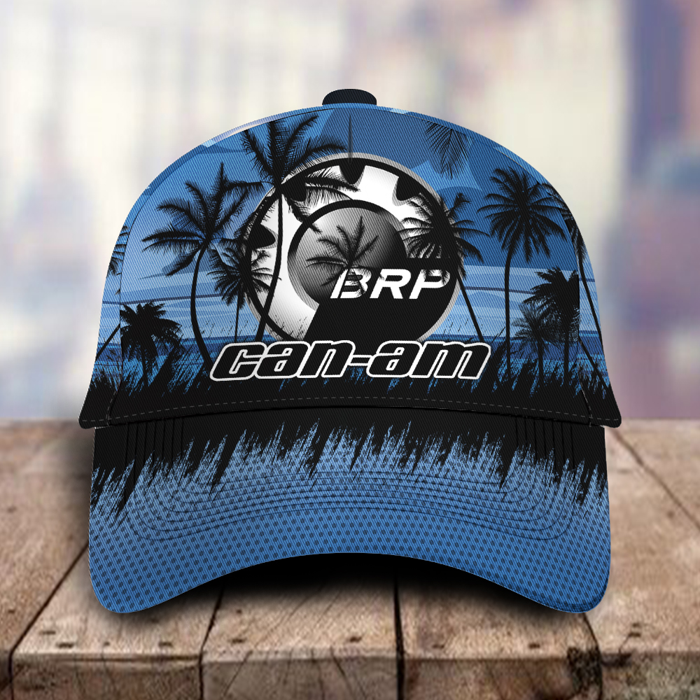 Can Am motorcycles 3D Classic Cap Hawaiian Tropical Car Motor Brand Hats Trucker Hats Custom Hats Gifts For Men & Women