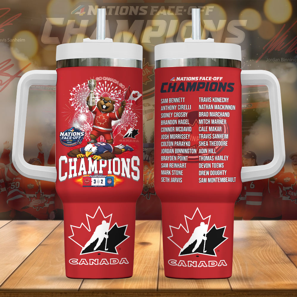 Canada 2025 4 Nations Face-Off  Custom Stanley Cup 40 oz 30 oz Tumbler With HandleTVC2301246