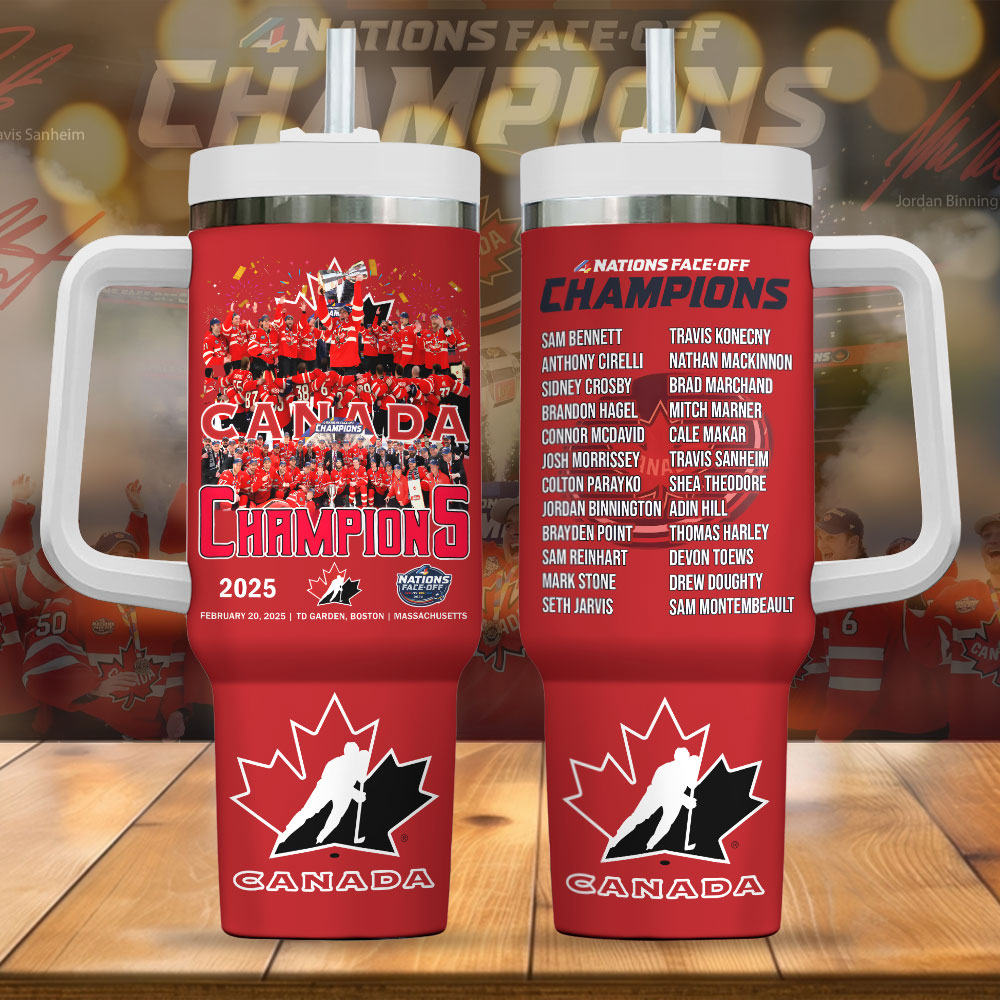 Canada 2025 4 Nations Face-Off  Custom Stanley Cup 40 oz 30 oz Tumbler With HandleTVC2301246