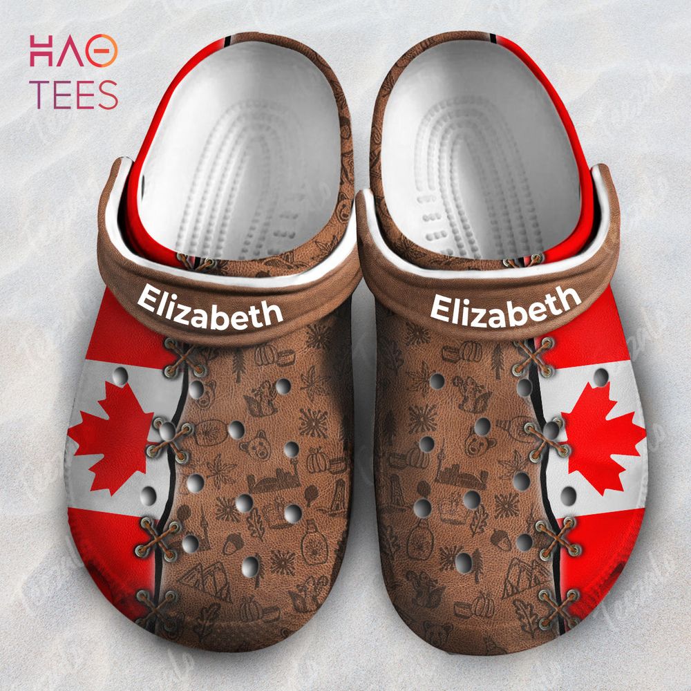 Canada Flag Connect Symbols Crocs Crocband Clogs Shoes Comfortable For Men Women and Kids