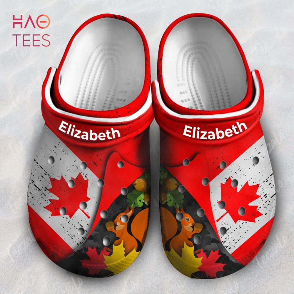 Canada Flag Symbols Colorful Crocs Crocband Clogs Shoes Comfortable For Men Women and Kids
