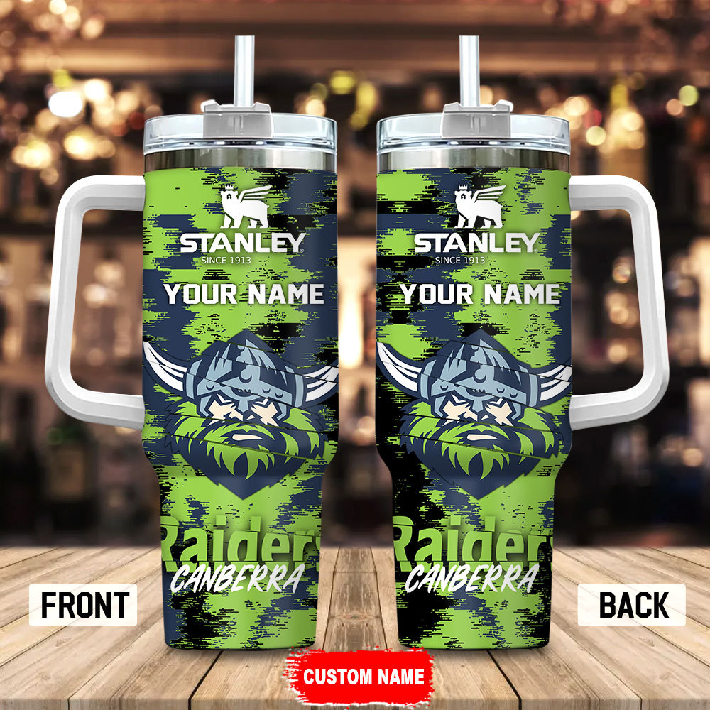 Canberra Raiders NRL Custom Stanley Cup 40 oz 30 oz Tumbler With HandleTVC2301180