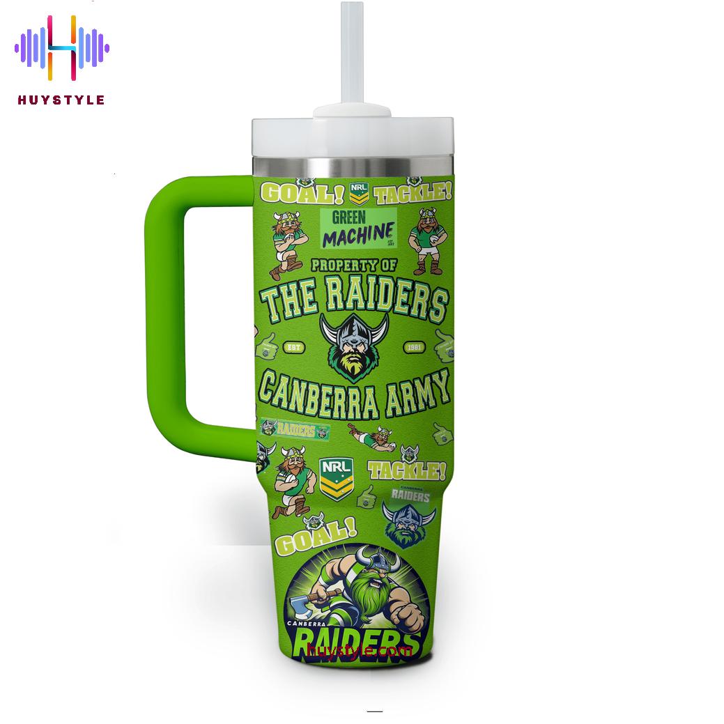 Canberra Raiders NRL Custom Stanley Cup 40 oz 30 oz Tumbler With HandleTVC2301697 - Image 2
