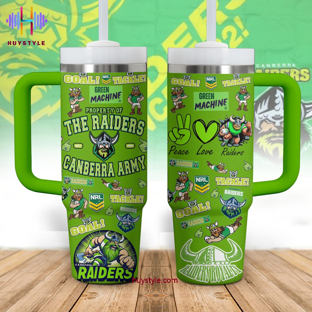 Canberra Raiders NRL Custom Stanley Cup 40 oz 30 oz Tumbler With HandleTVC2301697