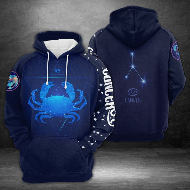 Cancer Horoscope 3D All Over Print Hoodie, Zip Hoodie