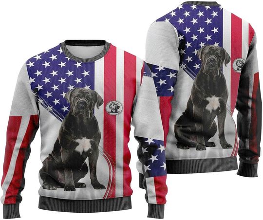Cane Corso Sweater Christmas Sweatshirt Holiday Party - Image 18