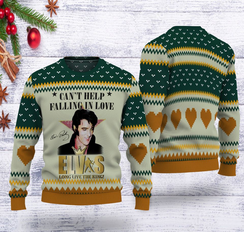 Cant Help Falling In Love Ugly Sweater