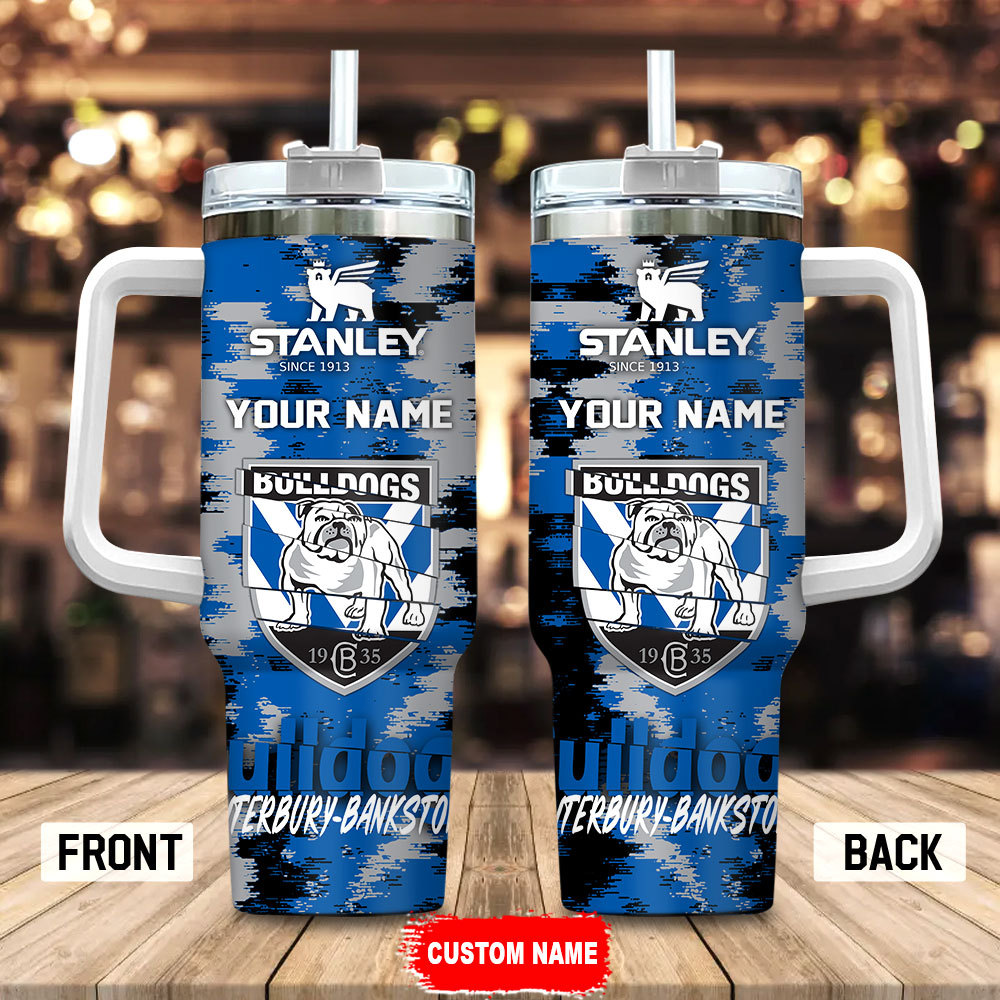 Canterbury-Bankstown Bulldogs NRL Custom Stanley Cup 40 oz 30 oz Tumbler With HandleTVC2301179
