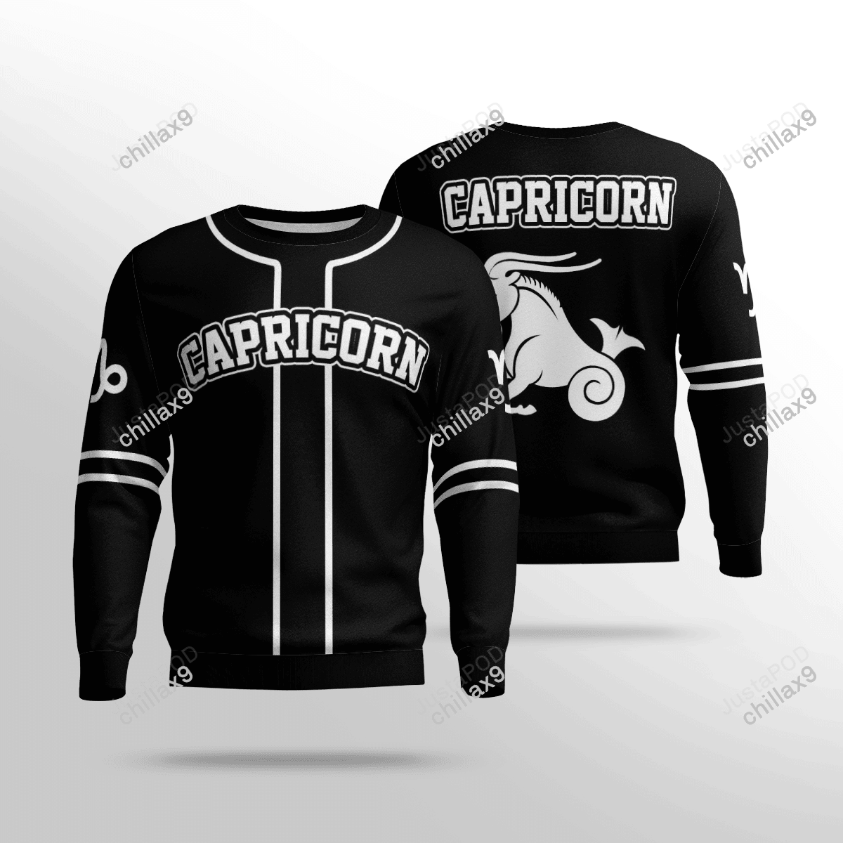 Capricorn Beautiful Zodiac Ugly Christmas Sweater Adult 3D Funny Matching for family