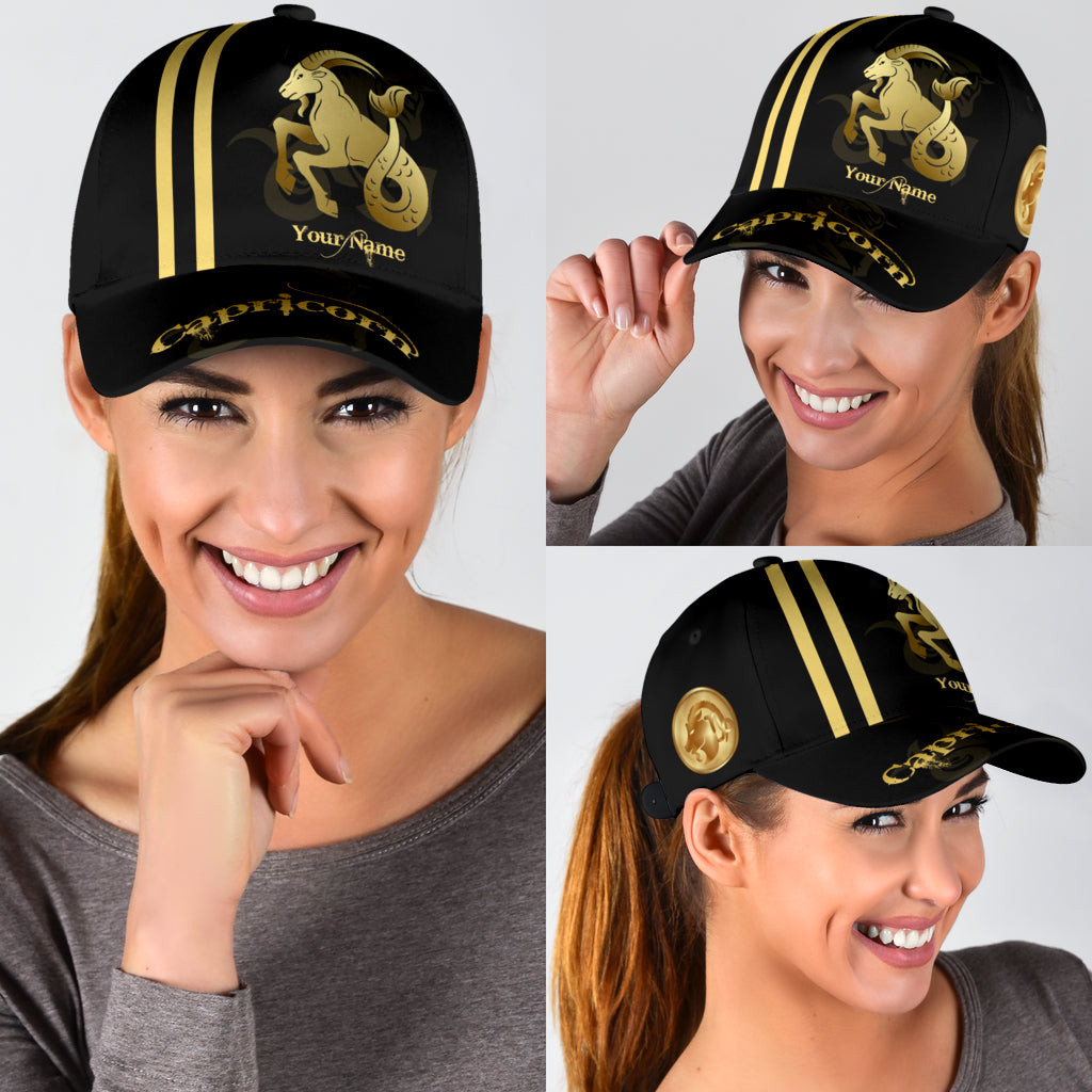 Capricorn Custom Classic Cap Trucker Hats Custom Hats Gifts For Men & Women