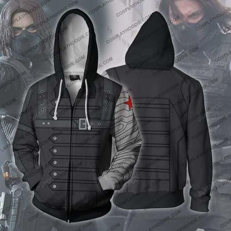 Captain America 3D All Over Print Hoodie, Zip Hoodie