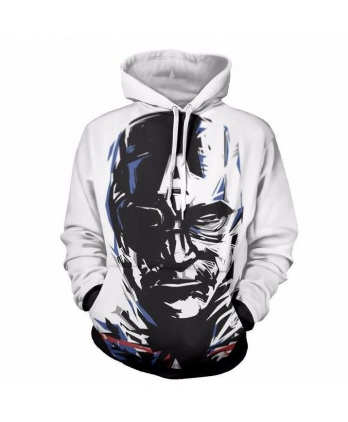Captain America 3D All Over Print Hoodie, Zip Hoodie