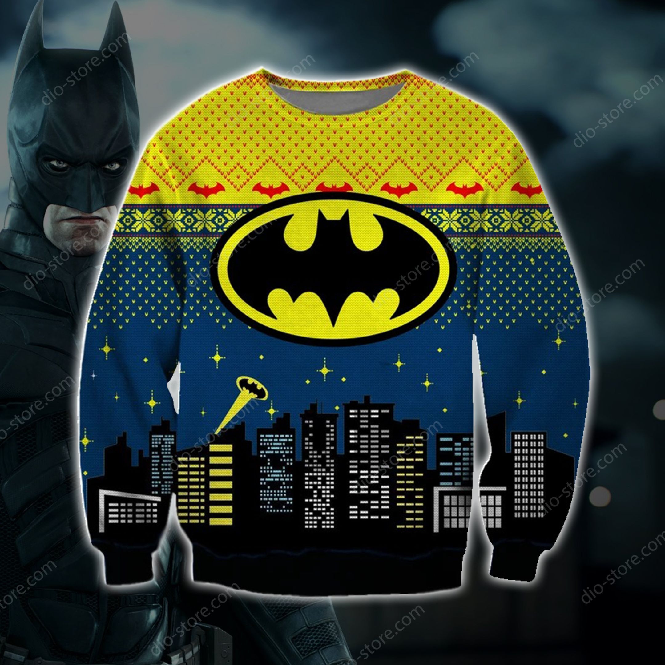 Captain Halloween Ugly Christmas Sweater Adult 3D Funny Matching for family