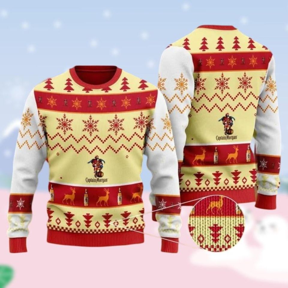 Captain Morgan Christmas Sweater Xmas Sweatshirt
